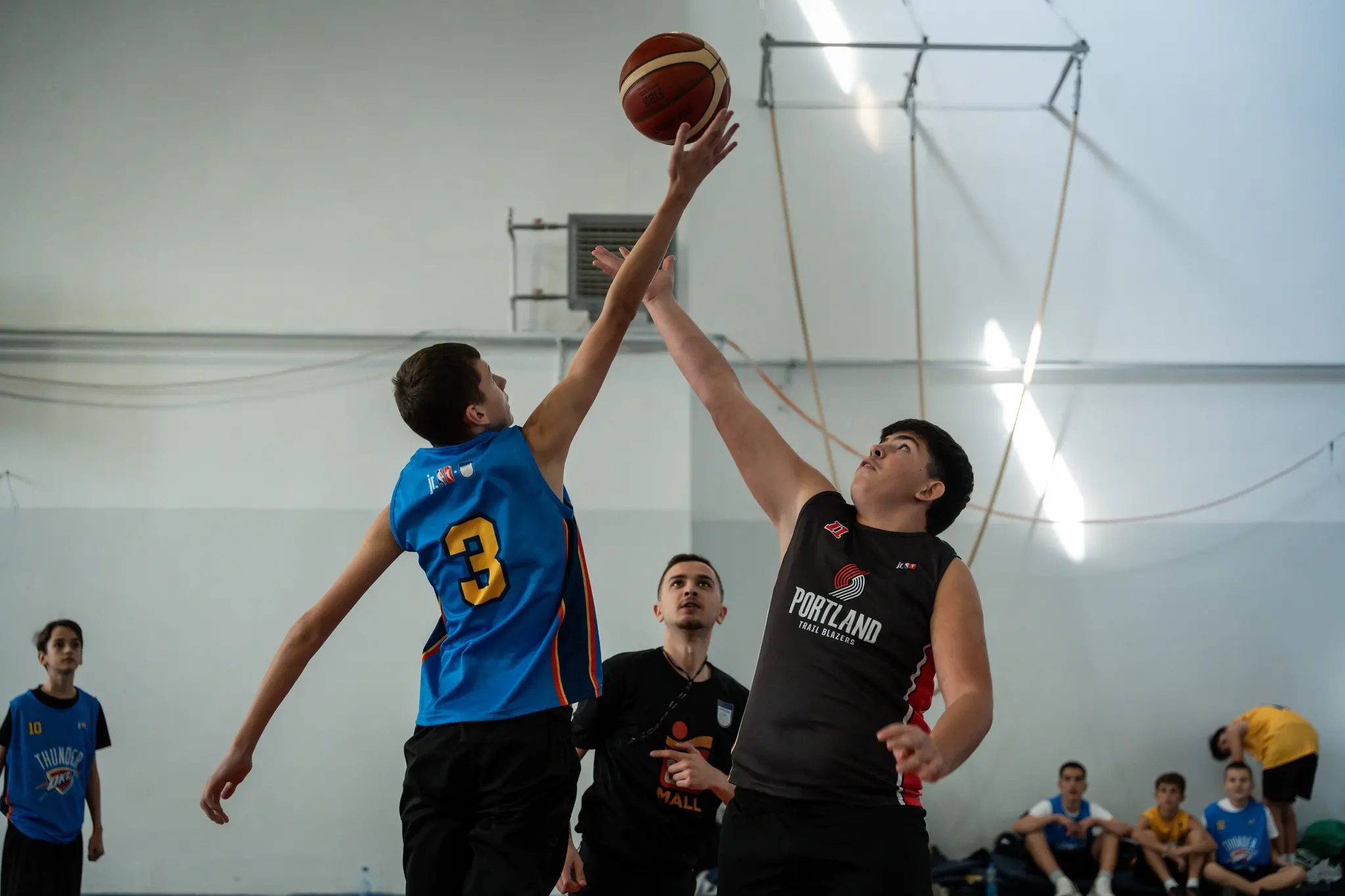 Pamje nga JR NBA Kosova në Prishtinë